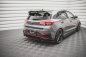 Preview: Maxton Mittlerer Diffusor Heck Ansatz für Hyundai I30 N Hatchback Mk3 Facelift schwarz Hochglanz HY-I30-3F-N-RD1-G