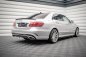 Preview: Maxton Mittlerer Diffusor Heck Ansatz DTM Look für Mercedes-Benz E AMG-Line Limousine W212 Facelift schwarz Hochglanz ME-E-212F-AMGLINE-RD1G+RD2-G