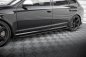 Preview: Maxton Street Pro Seitenschweller Ansatz für + Flaps Audi RS6 Avant C6 schwarz Hochglanz AURS6C6CNC-SD1BRB+SF1-G