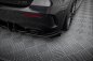 Preview: Maxton Street Pro Heck Ansatz Flaps Diffusor + Flaps Mercedes-AMG A35 Hatchback W177 schwarz Hochglanz MEA177F35CNC-RSD1BRB+RSF1-G