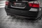 Preview: Maxton Mittlerer Diffusor Heck Ansatz DTM Look für BMW 3er Limousine E90 schwarz Hochglanz BM-3-90-RSD1G+RD1-G