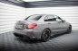 Preview: Maxton Hintere Seiten Flaps Mercedes-AMG C63 Limousine / Kombi W205 Facelift schwarz Hochglanz MEC205F63CNC-RSF1-G