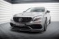 Preview: Maxton Front Ansatz V.1 Mercedes-AMG C63 Limousine / Kombi W205 Facelift schwarz Hochglanz ME-C-205F-63-FD1-G