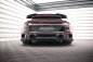 Preview: Maxton Mittlerer Diffusor Heck Ansatz DTM Look für Porsche 911 Turbo S 992 schwarz Hochglanz PO-911-992-TURBO-S-RD1G+RD2-G
