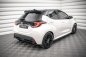 Preview: Maxton Mittlerer Diffusor Heck Ansatz DTM Look für V.2 Toyota Yaris Mk4 schwarz Hochglanz TO-YA-4-RD2G+RD3-G