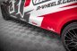 Preview: Maxton Seitenschweller Ansatz für Mercedes-Benz Vito Extra Long W447 Facelift schwarz Hochglanz ME-VI-W447F-SD1A+B-G