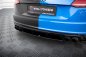 Preview: Maxton Mittlerer Cup Diffusor Heck Ansatz Audi TT S 8S Facelift schwarz Hochglanz AU-TT-3-S-RD1-G