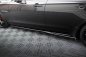 Preview: Maxton Seitenschweller Ansatz Jaguar XE X760 Facelift schwarz Hochglanz JA-XE-1F-SD1-G