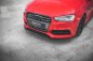 Preview: Maxton Front Ansatz V.2 für Audi S3 / A3 S-Line 8V Limousine/Cabrio schwarz Hochglanz AU-S3-3-S-FD1-G