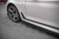 Preview: Maxton Seitenschweller Ansatz für BMW 7 Lang M-Paket G12 schwarz Hochglanz BM-7-12-MPACK-SD1-G