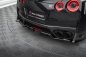 Preview: Maxton Mittlerer Cup Diffusor Heck Ansatz Nissan GTR R35 Facelift schwarz Hochglanz NI-GTR-4F3-RD1G+RD2-G