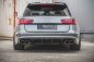 Preview: Maxton Diffusor Heck Ansatz für Audi S6 / A6 S-Line C7 FL schwarz Hochglanz AU-S6-C7F-AV-RS1-G