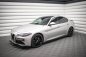 Preview: Maxton Seitenschweller Ansatz für Alfa Romeo Giulia Sport schwarz Hochglanz AL-GI-1-SPORT-SD1-G