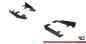 Preview: Maxton Side Flaps Opel Astra GTC OPC-Line J schwarz Hochglanz OPASJGTCOPCLINECNC-SF1-G