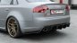 Preview: Maxton Heck Ansatz Flaps Diffusor V.2 für Audi RS4 Limousine B7 schwarz Hochglanz AU-RS4-B7-RSD2-G