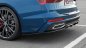 Preview: Maxton Mittlerer Diffusor Heck Ansatz DTM Look für Audi A6 S-Line Avant C8 schwarz Hochglanz AU-A6-C8-SLINE-RD1G+RD2-G