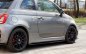 Preview: Maxton Seitenschweller Ansatz für FIAT 500 ABARTH MK1 FACELIFT schwarz Hochglanz FI-500-1F-AB-SD1-G