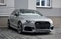 Preview: Maxton Front Ansatz V.1 für Audi RS3 8V FL Limousine schwarz Hochglanz AU-RS3-8VF-S-FD1-G