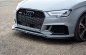 Preview: Maxton Front Ansatz V.2 für Audi RS3 8V FL Limousine schwarz Hochglanz AU-RS3-8VF-S-FD2-G