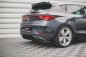 Preview: Maxton Racing Diffusor Heck Ansatz +Flaps für Seat Leon FR Hatchback Mk4 schwarz Hochglanz SELE4FRCNC-RS1B+RSF1-G