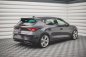 Preview: Maxton Mittlerer Diffusor Heck Ansatz für Seat Leon FR Hatchback Mk4 schwarz Hochglanz SE-LE-4-FR-RD1-G