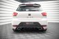 Preview: Maxton Diffusor Heck Ansatz für Seat Ibiza FR Mk5 schwarz Hochglanz SE-IB-5-RS1-G