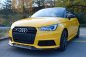 Preview: Maxton Front Ansatz für Audi S1 8X schwarz Hochglanz AU-S1-1-FD1-G