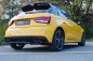 Preview: Maxton Mittlerer Diffusor Heck Ansatz für Audi S1 8X schwarz Hochglanz AU-S1-1-RD1-G