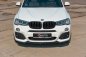 Preview: Maxton Front Ansatz für BMW X3 F25 M-Paket Facelift schwarz Hochglanz BM-X3-25-MPACK-FD1-G