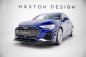 Preview: Maxton Front Ansatz V.1 Audi A3 S-Line Limousine / S3 Limousine 8Y Facelift schwarz Hochglanz AU-S3-8YF-S-FD1-G