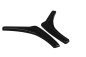 Preview: Maxton Heck Ansatz Flaps Diffusor V.2 für BMW 1er F20/F21 M-POWER FACELIFT schwarz Hochglanz BM-1-F20F-M-RSD2-G