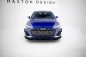 Preview: Maxton Street Pro Front Ansatz + Flaps Audi A3 S-Line Limousine / S3 Limousine 8Y Facelift schwarz Hochglanz AUS38YFCNC-FD1B+FSF1-G
