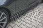 Preview: Maxton Seitenschweller Ansatz Cup Audi S6 / A6 S-Line C7 FL  schwarz Hochglanz AU-S6-C7F-SD1-G
