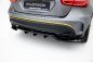 Preview: Maxton Mittlerer Cup Diffusor Heck Ansatz V.2 Mercedes-Benz GLA 45 AMG X156 schwarz Hochglanz ME-GLA-156-AMG-RD3G+RD4-G