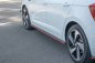 Preview: Maxton Seitenschweller Ansatz für VW Polo AW GTI schwarz Hochglanz VW-PO-6-GTI-SD1-G
