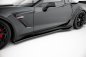 Preview: Maxton Seitenschweller Ansatz Chevrolet Corvette Z06 C7 schwarz Hochglanz CH-CO-C7-Z06-SD1-G