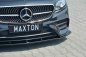 Preview: Maxton Front Ansatz V.1 für Mercedes-Benz E-Klasse W213 Coupe (C238) AMG-Line schwarz Hochglanz ME-E-213-AMGLINE-C-FD1-G