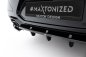 Preview: Maxton Mittlerer Cup Diffusor Heck Ansatz V.2 BMW X4 M-Paket G02 Facelift schwarz Hochglanz BM-X4-02F-MPACK-RD2G+RD3-G