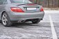 Preview: Maxton Diffusor Heck Ansatz für Mercedes SLK R172 schwarz Hochglanz ME-SLK-R172-RS1-G