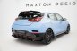 Preview: Maxton Street Pro Heck Ansatz Flaps Diffusor + Flaps Hyundai Veloster N Mk2 schwarz Hochglanz HYVE2NCNC-RSD1BRB+RSF1-G