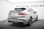 Preview: Maxton Mittlerer Cup Diffusor Heck Ansatz BMW X4 M F98 schwarz Hochglanz BM-X4M-F98-RD1G+RD2-G