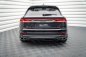 Preview: Maxton Mittlerer Diffusor Heck Ansatz DTM Look für Audi SQ8 Mk1 schwarz Hochglanz AU-SQ8-1F-RD1G+RD2-G