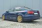 Preview: Maxton Heck Ansatz Flaps Diffusor für VOLKSWAGEN JETTA MK6 SEDAN vor Facelift schwarz Hochglanz VW-JE-6-RSD1-G