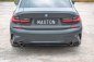 Preview: Maxton Mittlerer Diffusor Heck Ansatz für BMW 3er G20 M Paket schwarz Hochglanz BM-3-20-MPACK-RD1-G