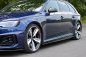 Preview: Maxton Seitenschweller Ansatz für Audi RS4 B9  schwarz Hochglanz AU-RS4-B9-SD1-G