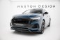 Preview: Maxton Front Ansatz Audi Q8 Mk1 schwarz Hochglanz AU-Q8-1-FD1G+FD1R-G
