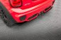 Preview: Maxton Heck Ansatz Flaps Diffusor Mini Cooper S John Copper Works F56 schwarz Hochglanz MC-S-3-56-JCW-RSD2-G