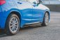 Preview: Maxton Seitenschweller Ansatz für BMW X2 F39 M-Paket schwarz Hochglanz BM-X2-39-MPACK-SD1-G