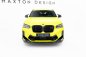 Preview: Maxton Front Ansatz BMW X4M F98 Facelift schwarz Hochglanz BM-X4M-F98F-FD1-G