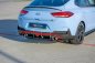 Preview: Maxton Mittlerer Diffusor Heck Ansatz für Hyundai I30 N Mk3 Fastback  schwarz Hochglanz HY-I30-3-N-FB-RD1-G